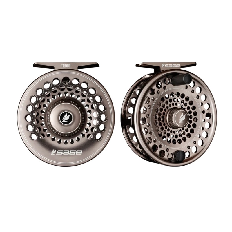 Sage Trout Series Fly Reel|4/5/6 WT|Flint