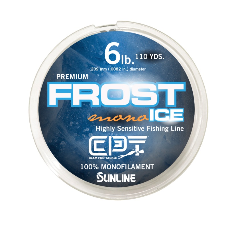 Clam Frost Ice Monofilament - 110yd