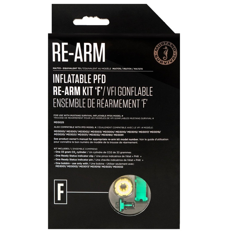 Mustang Survival Re-Arm Kit - F
