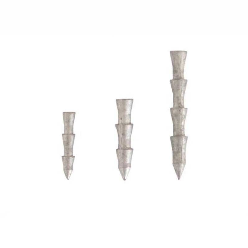 X Zone Lead Pagoda Nail Sinker