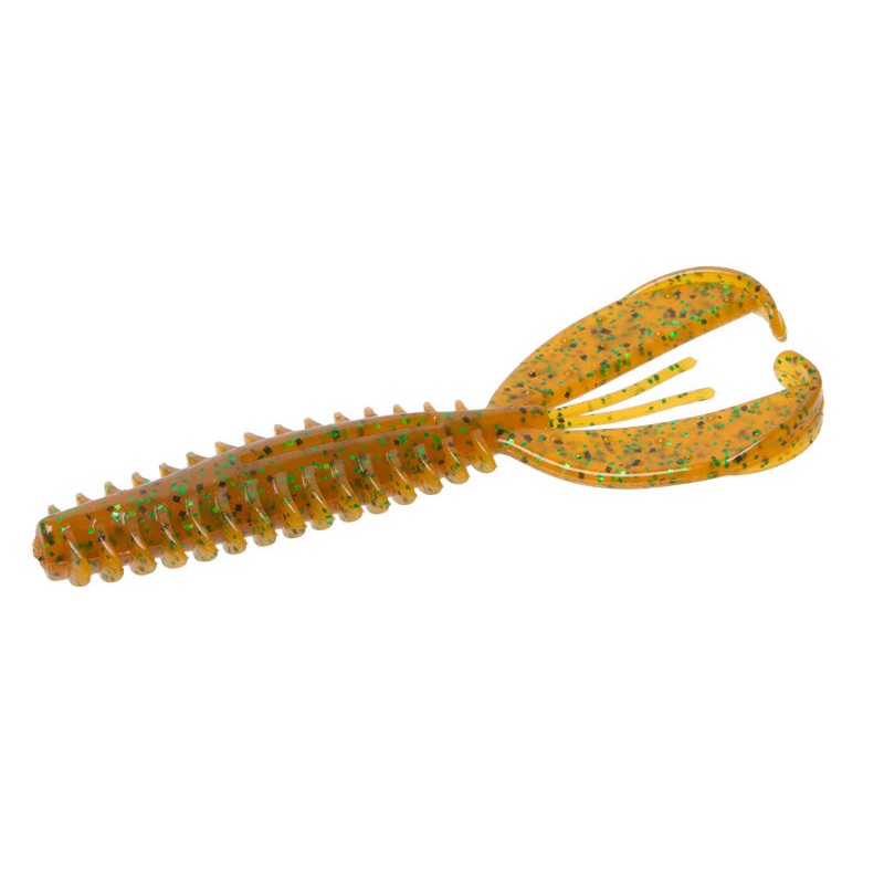 Zoom Z Craw Jr. - 3.5|Rootbeer Pepper/Green