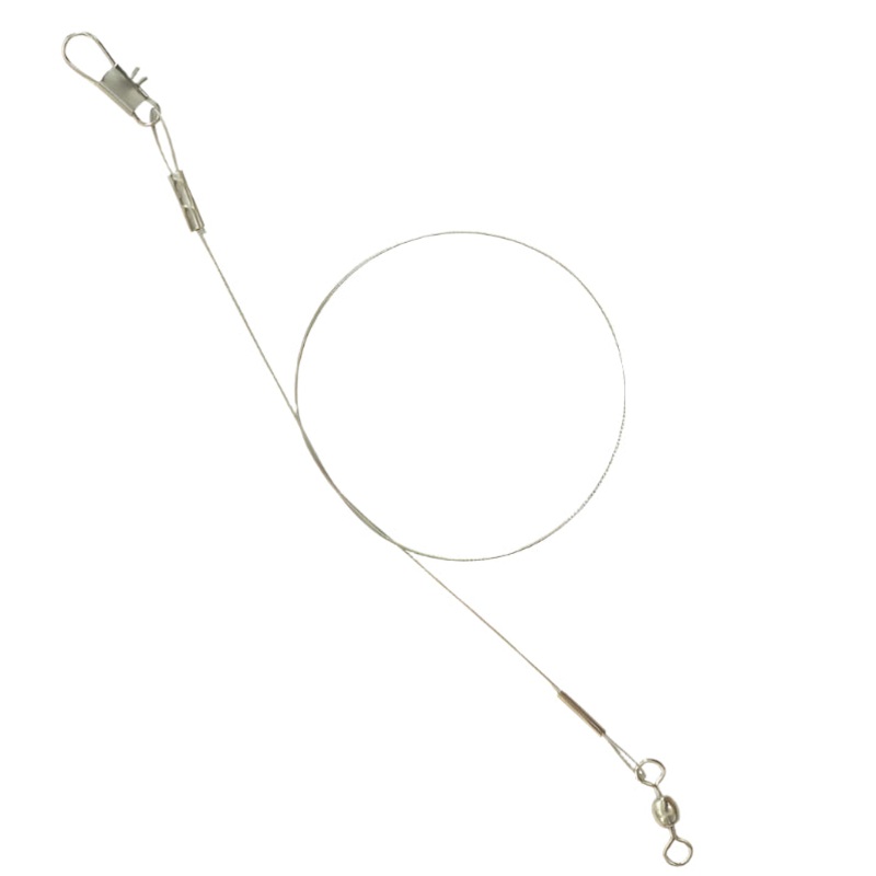 Compac Stainless Steel Wire Leader 6 - Nickel 3 Pack