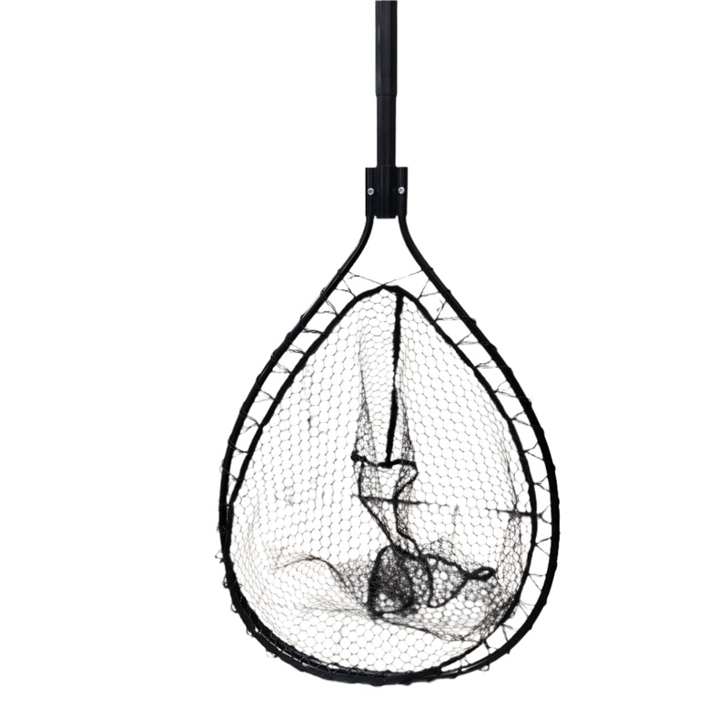 Lucky Strike B34T60 Rubber Basket Net 36-60 Telescopic Handle