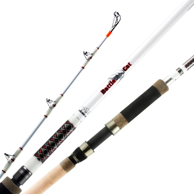 Okuma Battle Cat Casting Rod|BC-C-802H (8'0" Heavy 2pc)