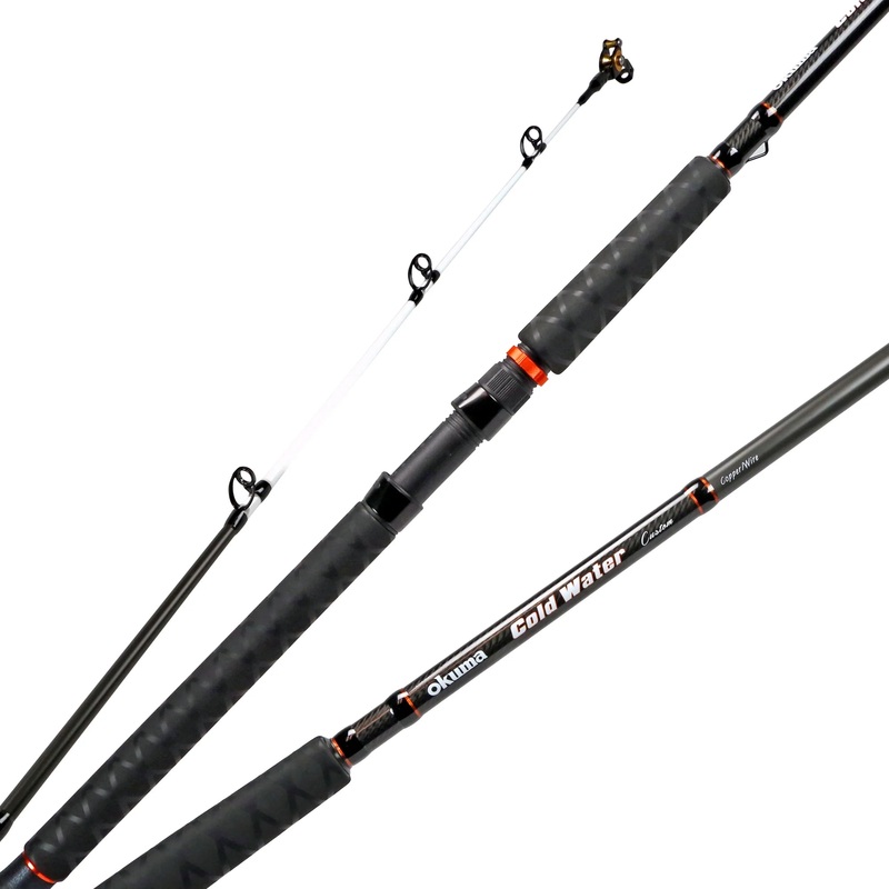 Okuma Cold Water Custom Wire Line Trolling Rods