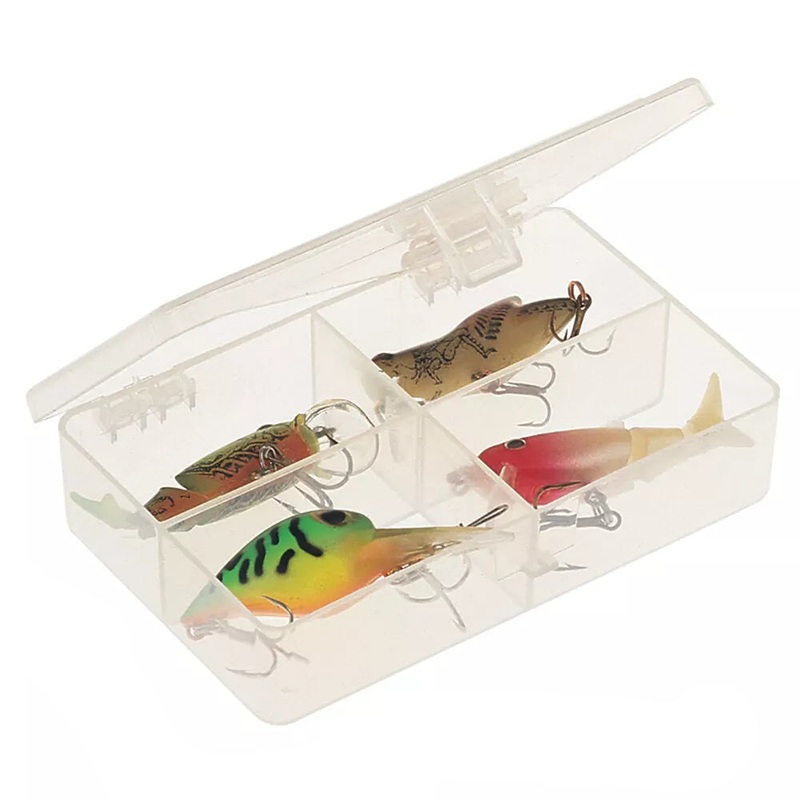 Plano Original Pocket Stowaway Tackle Tray - 4 Fixed Compartments