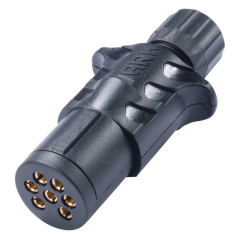 Ark Magnetic Trailer Plug 7 Pin Round Small