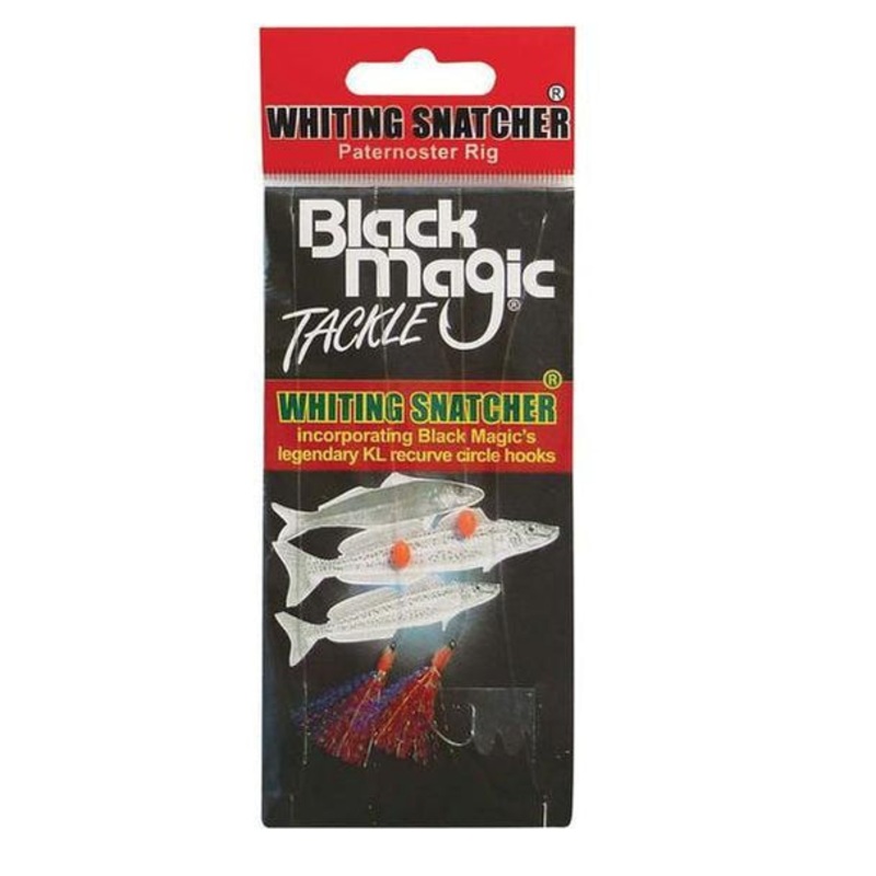 Black Magic Whiting Snatcher|Green Grub|Mini Pilly|Red Worm|Super Lumo