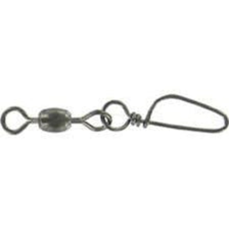 Shogun Black Crane Swivel With Coastlock Snap