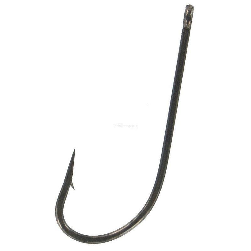 Shogun T480 Open Eye O'Shaughnessy Fishing Hooks - 25 Pack