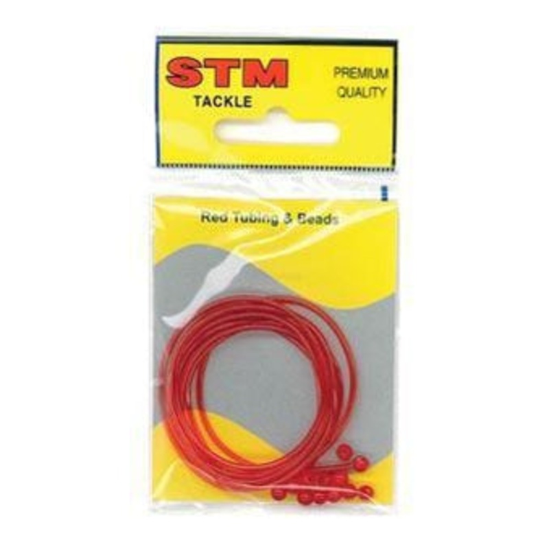 Stm Red Tubing & Beads|1m