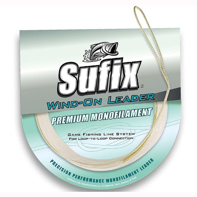 Sufix Wind On Leader - 10M|30lb|50lb|80lb|100lb|150lb|200lb|300lb|400lb