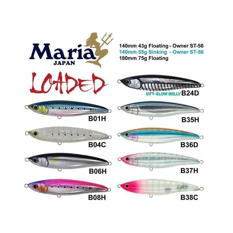 Maria Loaded 140mm Floating Stickbait 43G