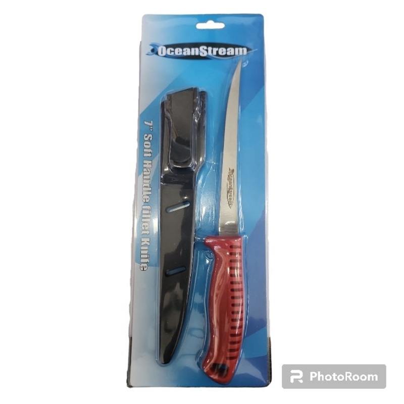 Oceanstream 7' Soft Handle Fillet Knife With Sheath