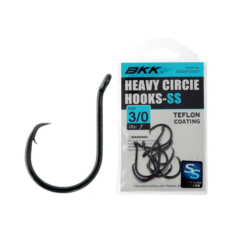 Bkk Heavy Circle Super SS|1/0 - Qty 8|2/0 - Qty 8|3/0 - Qty 7|4/0 - Qty 7|5/0 - Qty 6|6/0 - Qty 6|7/0 - Qty 5|8/0 - Qty 5|9/0 - Qty 4|10/0 - Qty 3