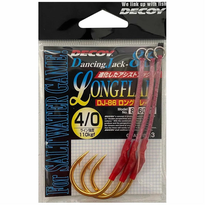 Decoy Dj-86 Long Assist Hooks|3/0