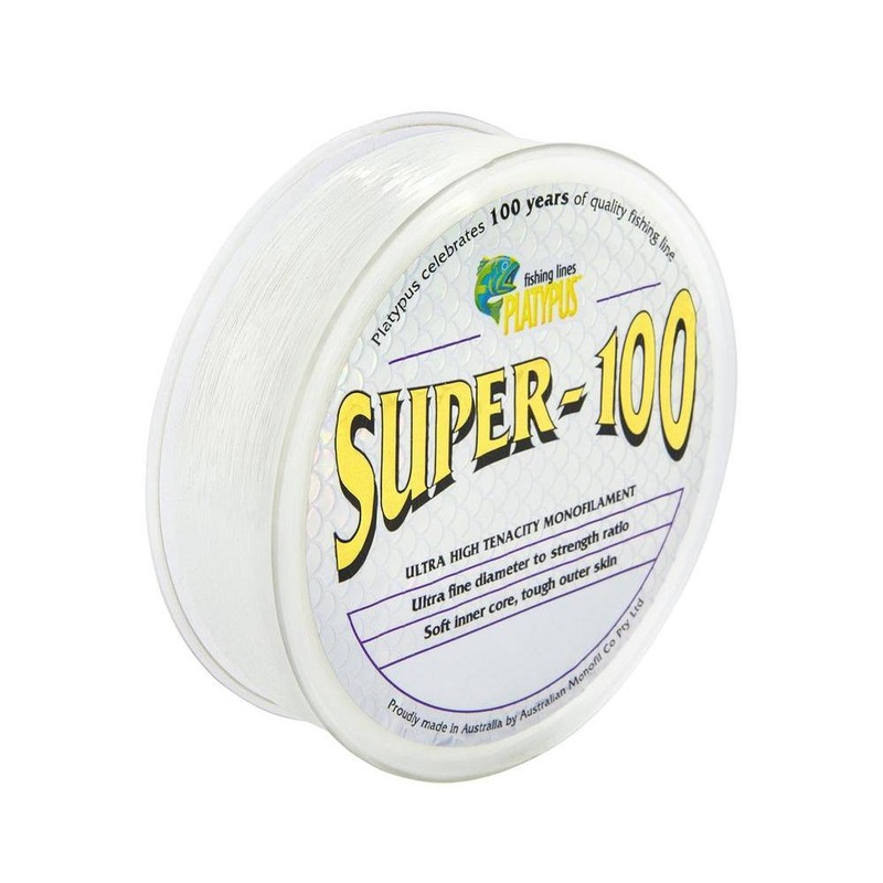 Platypus Platinum Super 100 Mono Fishing Line - 300M