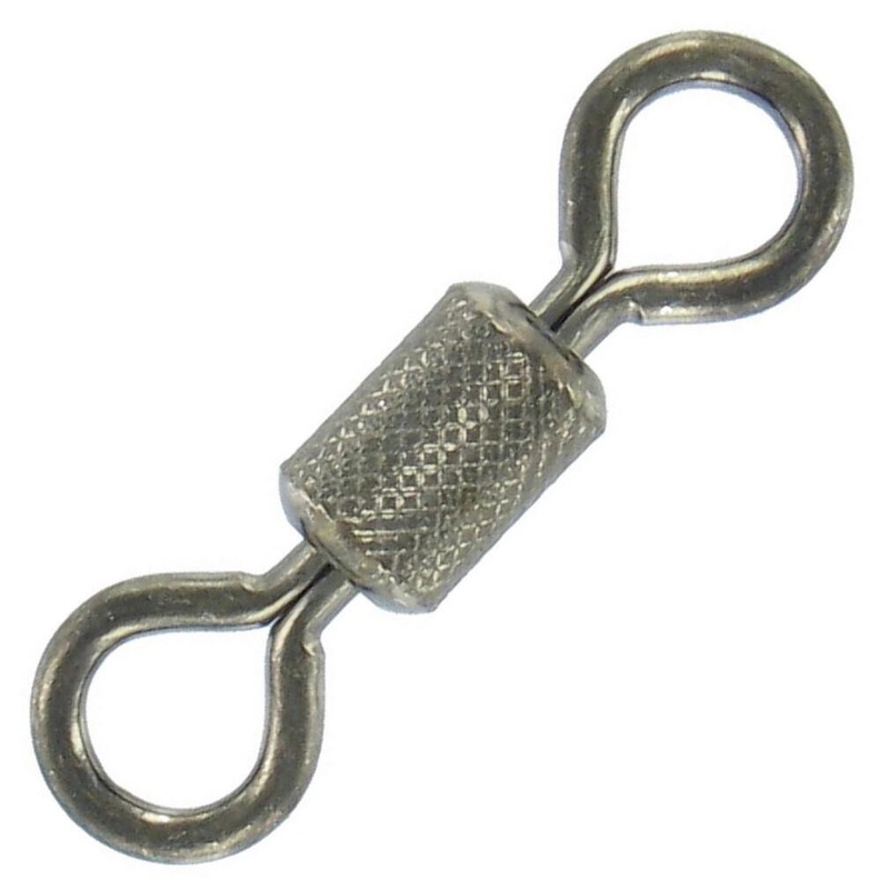 Shogun S449 Black Rolling Swivels - 12 Pack