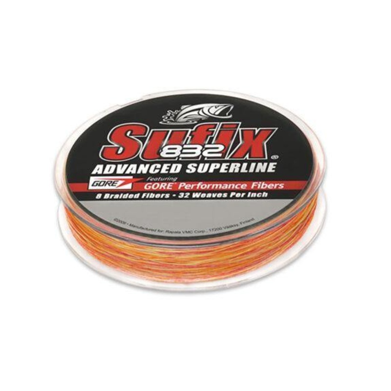 Sufix 832 Advanced Superline Braid Fire Camo - 150Yd