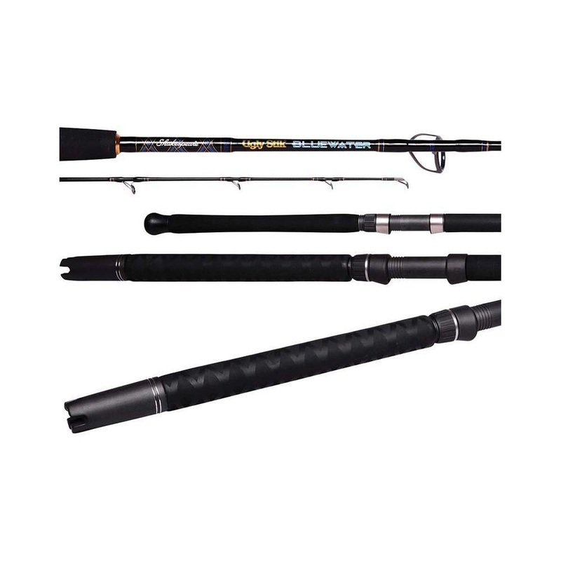 Ugly Stik Bluewater Spin Rod|561H - 1pce - 15KG|601H - 1pce - 10-15 kg|691MH - 1pce - 8-15kg|691MH - 1pce - 6-10kg|701M - 1pce - 5-8kg|701H - 1pce - 10-20kg|702MH - 2pce - 6-10kg|761MH - 1pce - 6-10kg (in store only)|7101XH - 1pce - 15-24kg (instore pick 