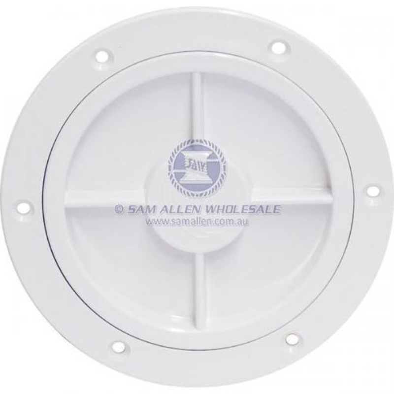 4 White Inspection Port