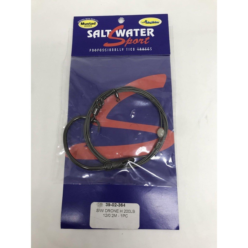 Kingfisher Slide Drone Rig 200Lb X 10/0 Mustad Hook