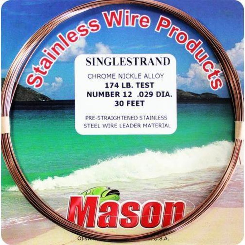 Mason Singlestrand Stainless Steel Wire Leader