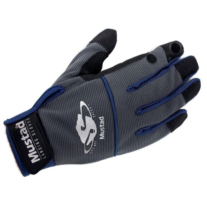 Mustad Landing Gloves|Medium|Large|X Large