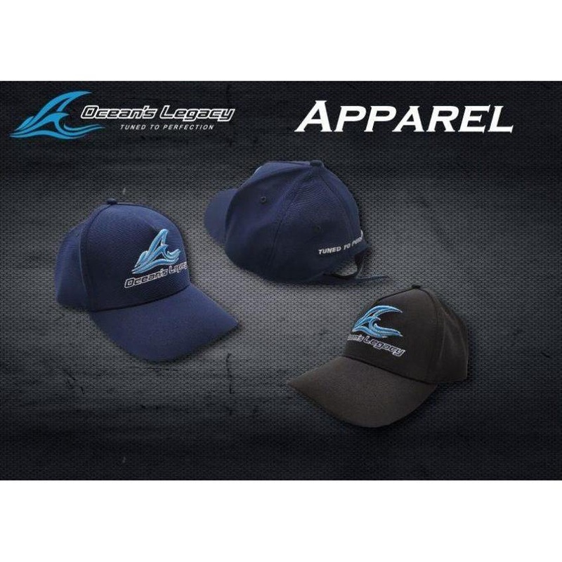 Oceans Legacy Hat|Black|Blue