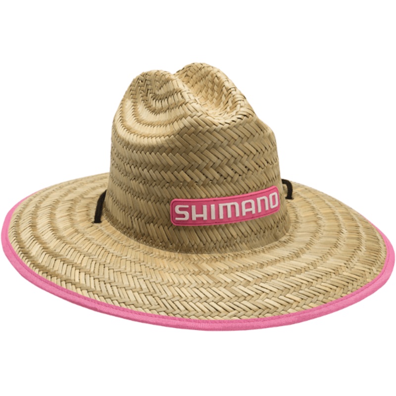 Shimano Kids Straw Hat Pink
