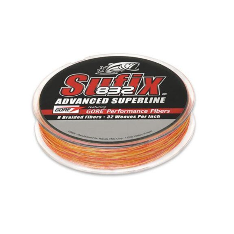 Sufix 832 Advanced Superline Braid Fire Camo - 300Yd