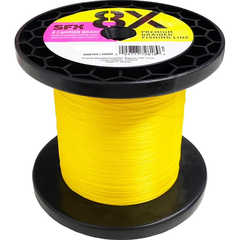 Sufix Sfx 8 Carrier Braid 3200M Yellow