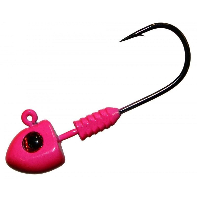 Tackle Tactics Demonz Hand-Painted Jighead Pink