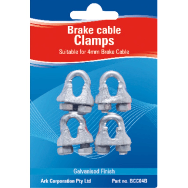 Brake Cable Clamps Set Of 4