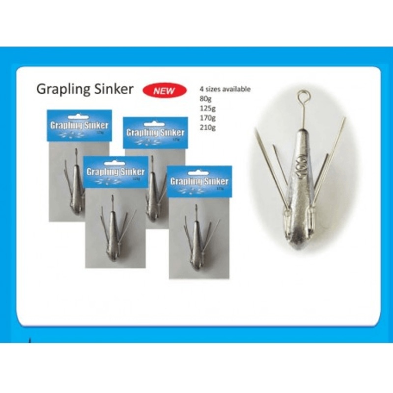 Cobalt Blue Grapling Sinker|80g|125g|170g|210g