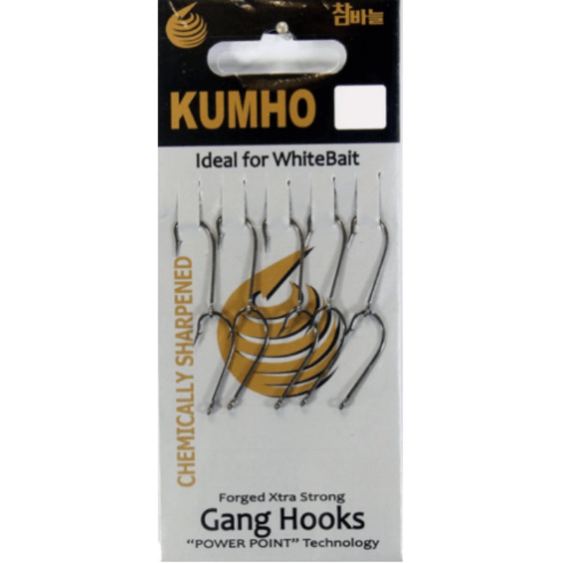 Kumho Gang Hooks 2 Hook Rig|2 - Qty 5|4 - Qty 5