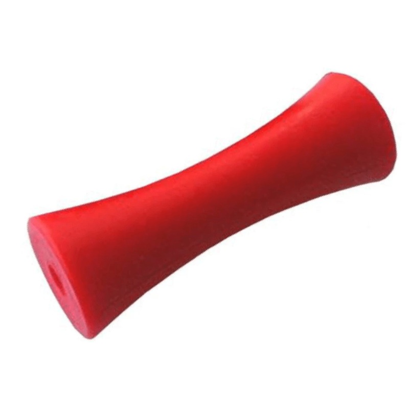 Red Poly Concave Centre Roller