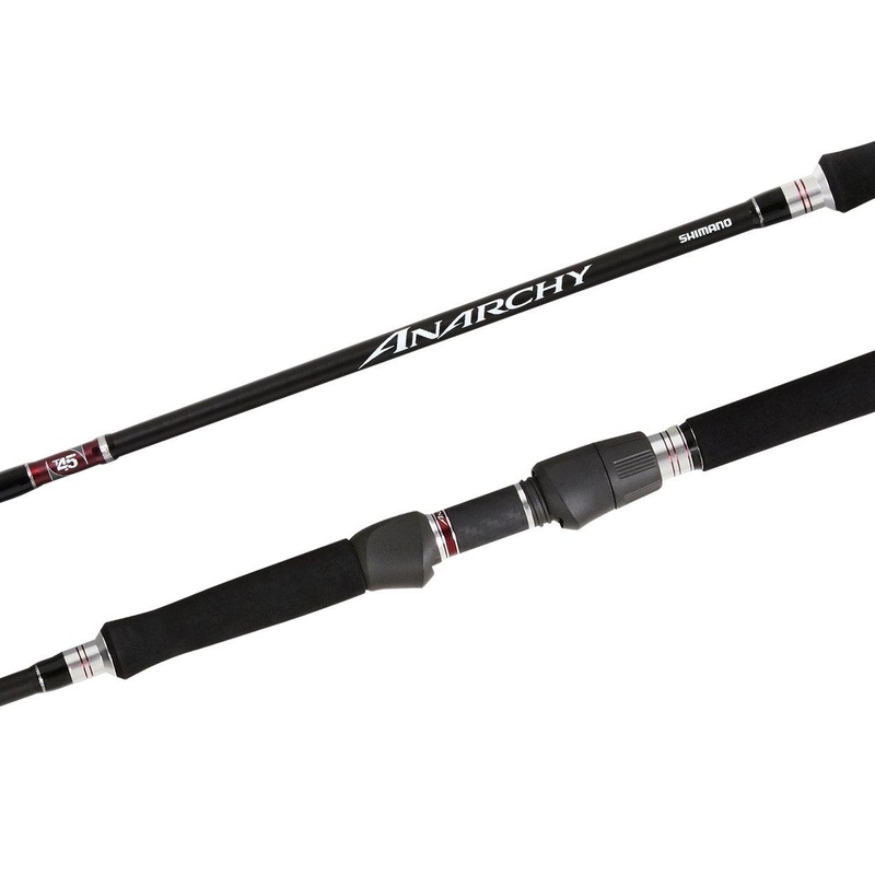 Shimano Anarchy Spin Rod|6'2" - 5-10kg -2pc|6'10" - 3-6kg - 2pc|7'10" - PE5 - 2pc|9'0'' -  6-12kg - 2pc