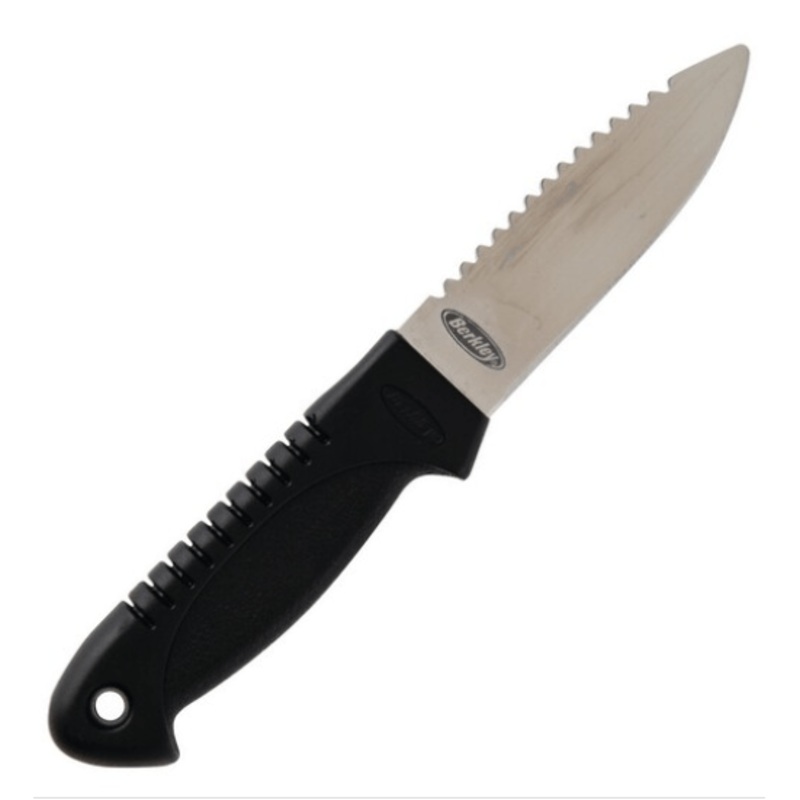 Berkley Stainless Steel Bait Knife With Serrated Edge