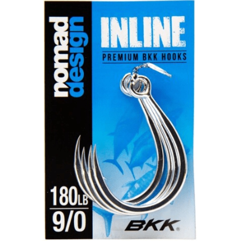 Nomad Design Bkk Inline Eye Single Hooks