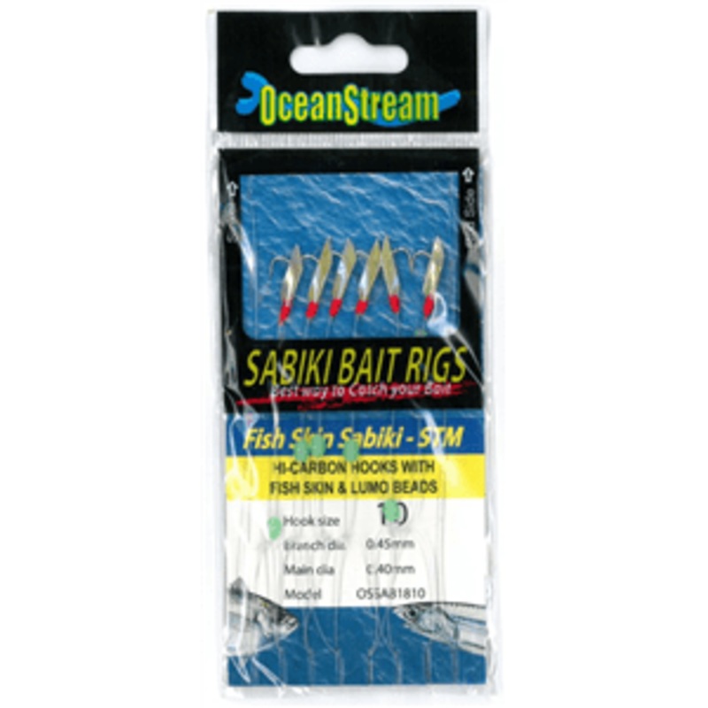 Oceanstream Sabiki Fish Skin Rigs