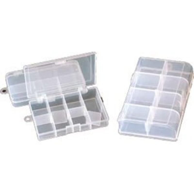 Oceanstream Tackle Box Clear 8 Compartment Small