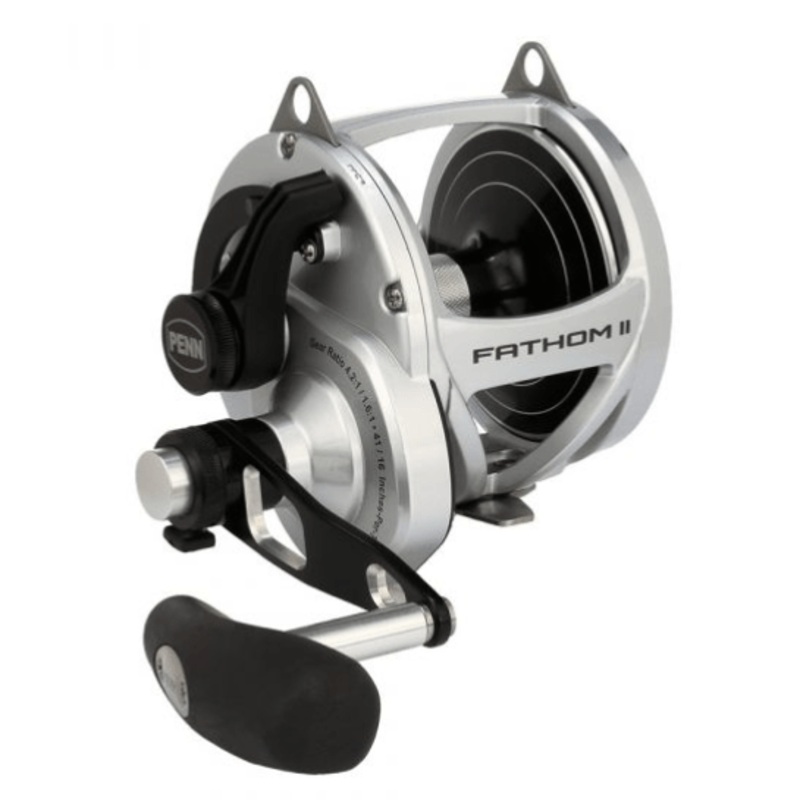 Penn 2022 Fathom Ii Lever Drag 2 Speed Overhead Reel
