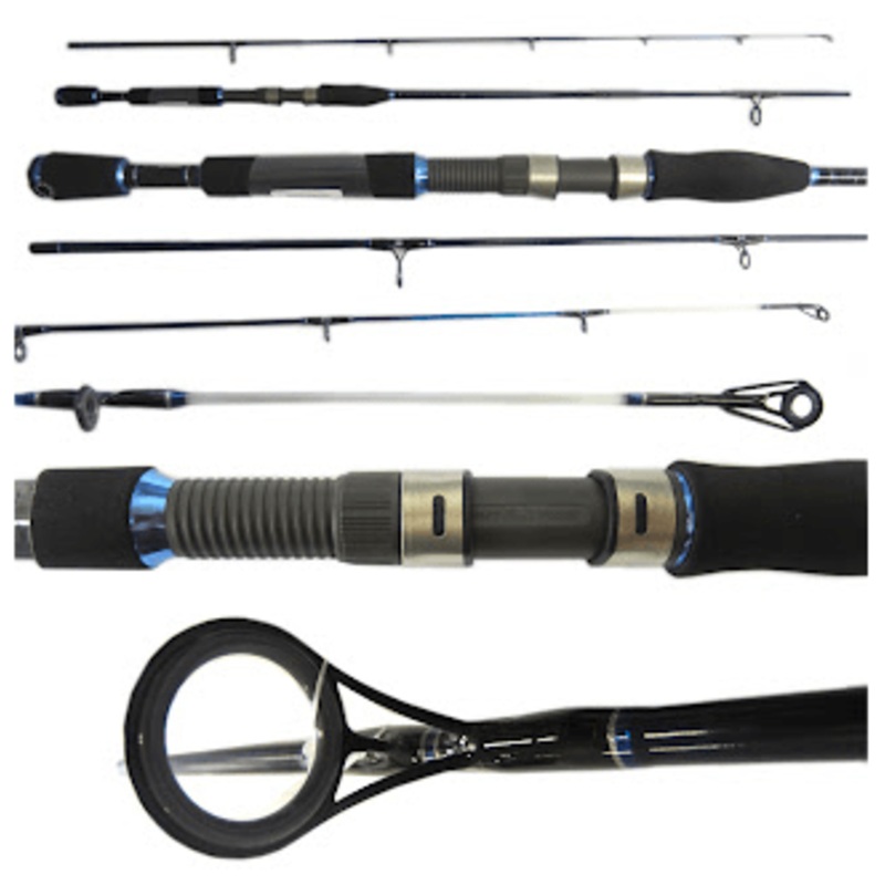 Silstar Crystal Blue Power Tip Spin & Baitcast Rods