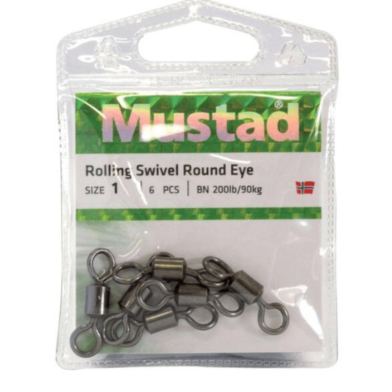 Mustad Rolling Swivel Round Eye