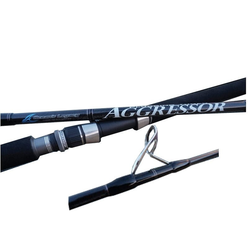 Oceans Legacy Aggressor Plugging Spin Rod