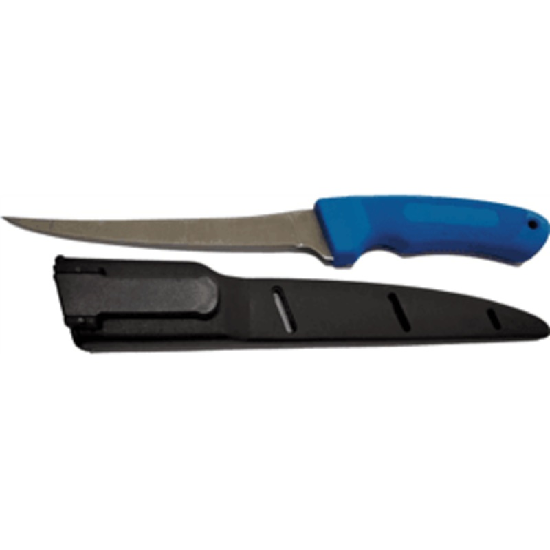Oceanstream Fillet Knife Blue With Sheath