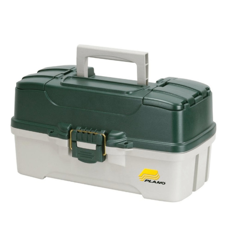 Plano 6100 Series 3 Tray Tackle Box - Green