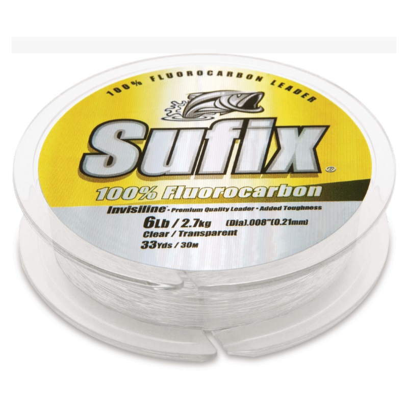 Sufix 100% Fluorocarbon Invisiline Leader