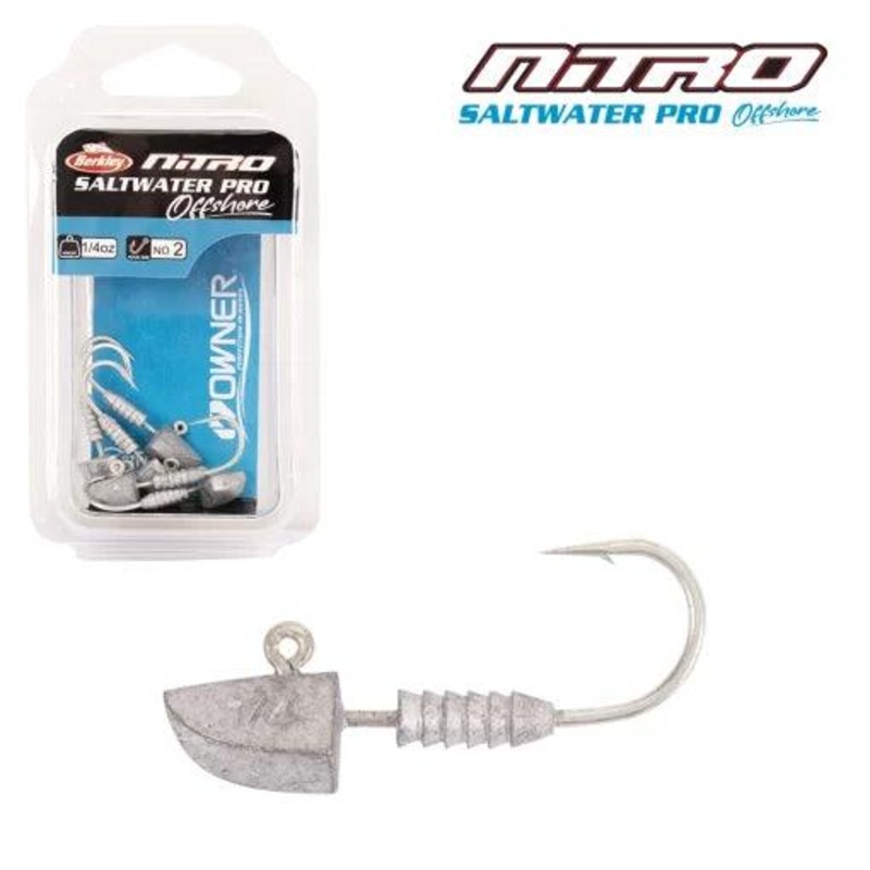 Berkley Nitro Saltwater Pro Offshore Jig Head 3/8Oz